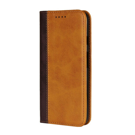 Flip Cover Google Pixel 3 Bicolor Leather Effect