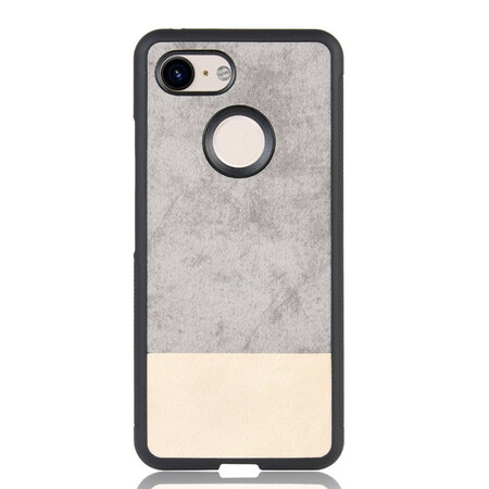 Case Google Pixel 3 Bicolor Simili Cuir
