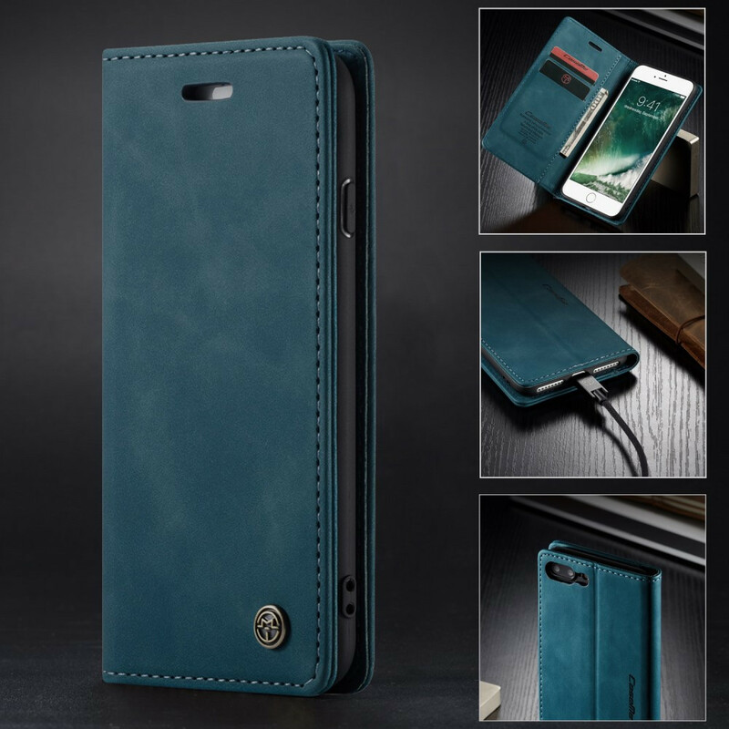 Flip Cover iPhone 8 Plus / 7 Plus CASEME Simili Cuir