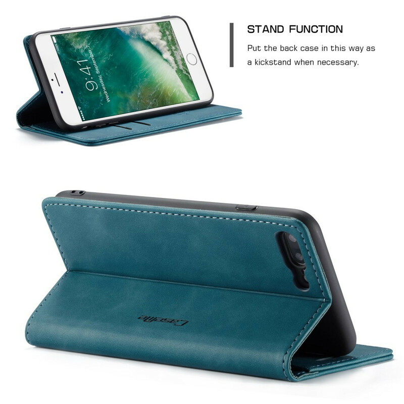 Flip Cover iPhone 8 Plus / 7 Plus CASEME Simili Cuir