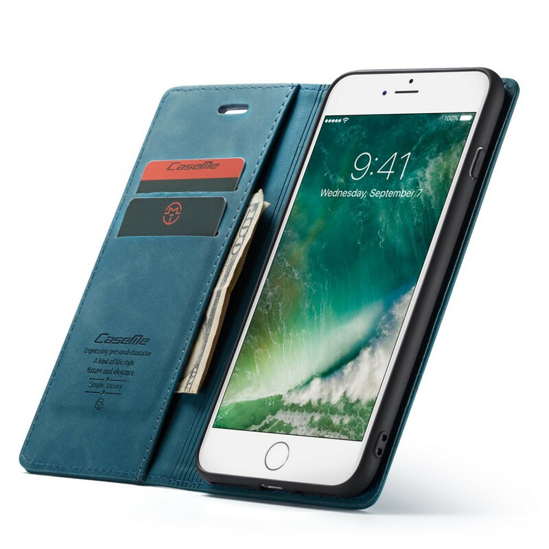 Flip Cover iPhone 8 Plus / 7 Plus CASEME Simili Cuir