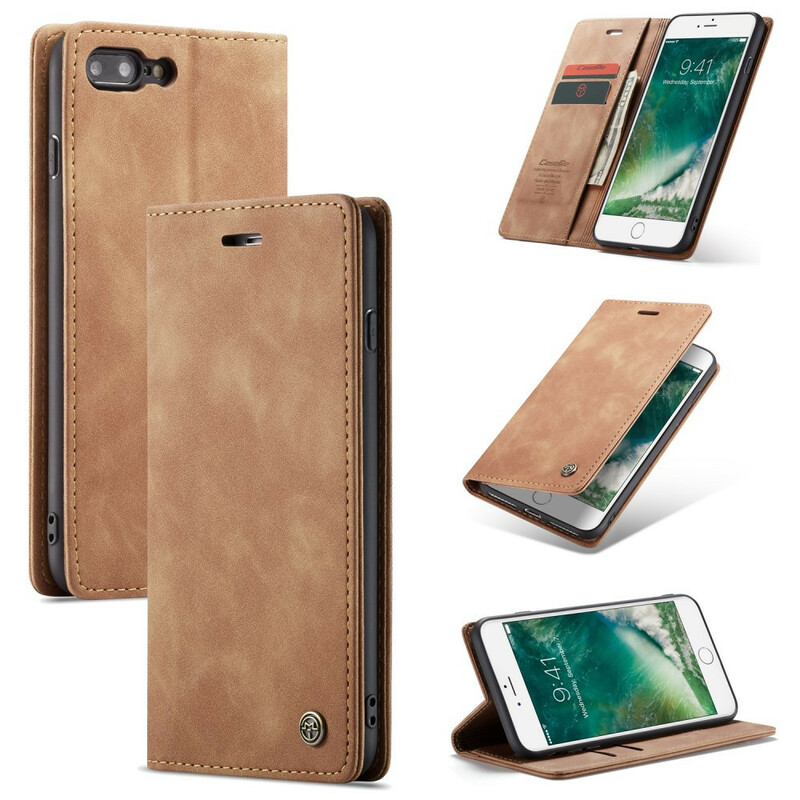 Flip Cover iPhone 8 Plus / 7 Plus CASEME Simili Cuir
