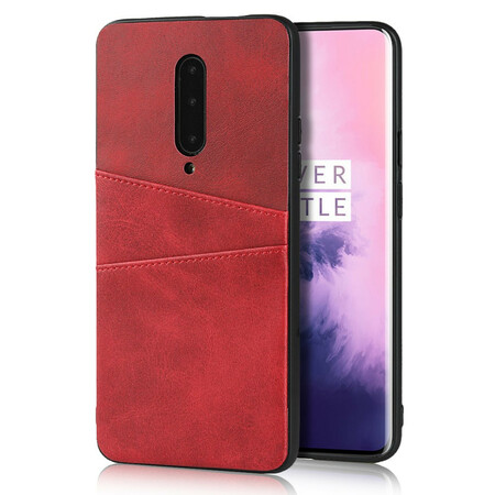 OnePlus 7 Pro Leather Case Double Card Case