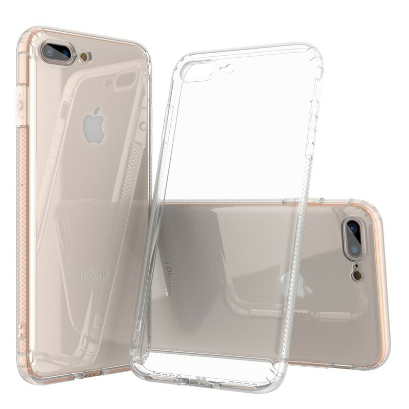 type Verwoesten Brengen iPhone 8 Plus / 7 Plus Transparent Case LEEU Protective Cushions - Dealy