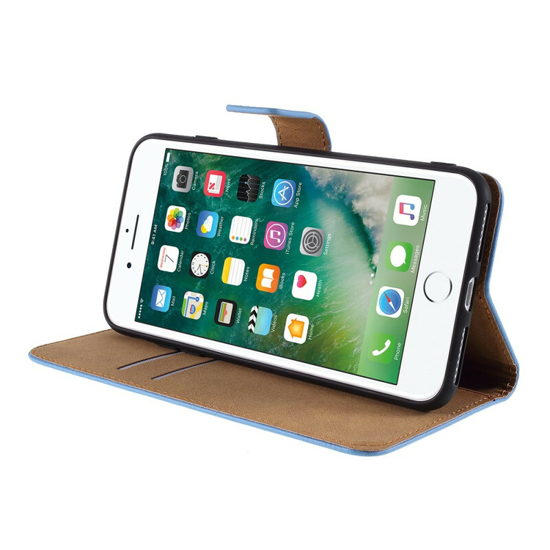 Case iPhone 8 Plus / 7 Plus Genuine Leather Color Case iPhone 8 Plus / 7 Plus Genuine Leather Color