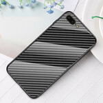 Case iPhone 8 Plus / 7 Plus Tempered Glass Carbon Fiber Plus
