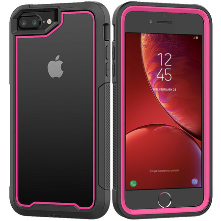 iPhone 8 Plus / 7 Plus Hybrid Clear Bumper Case