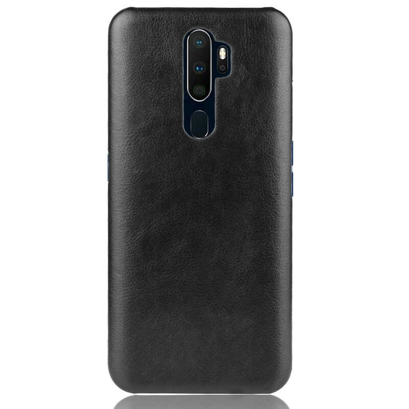 Oppo A9 2020 Leather Effect Case Lychee