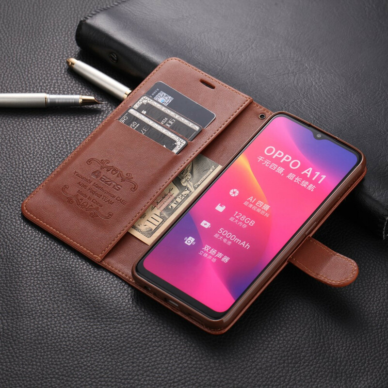 Cover Oppo A9 2020 AZNS Leather Effect