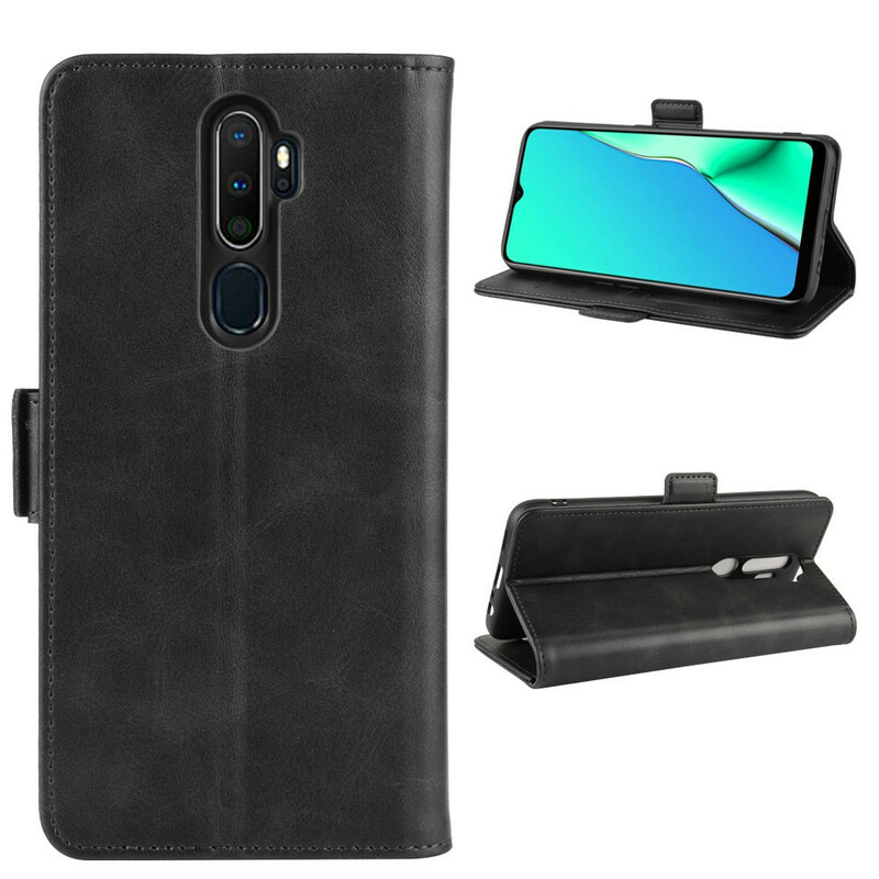 Oppo A9 2020 Premium Leather Effect Case