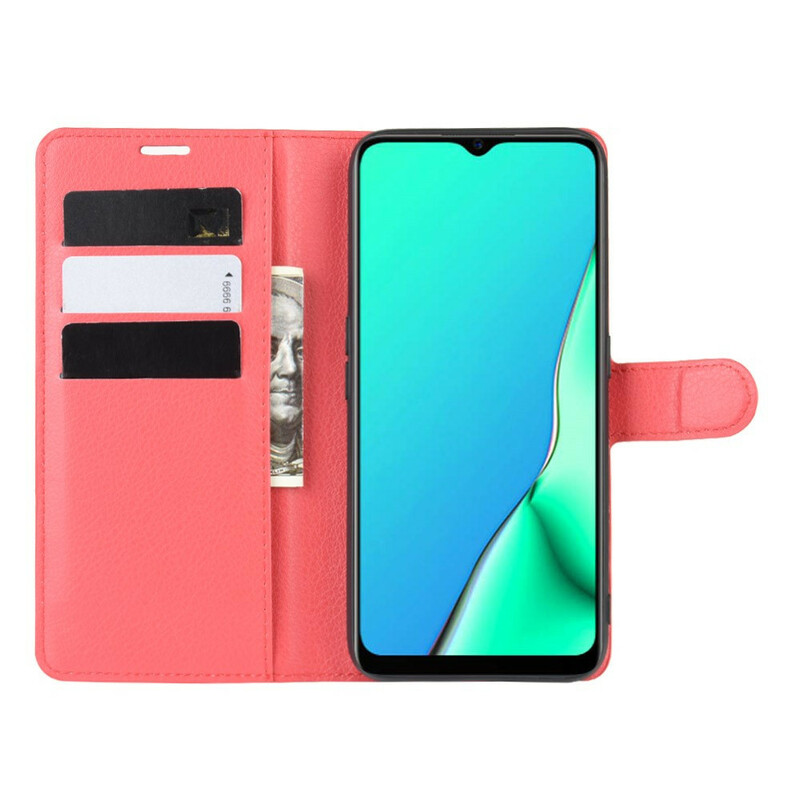 Oppo A9 2020 Leather Case Lychee