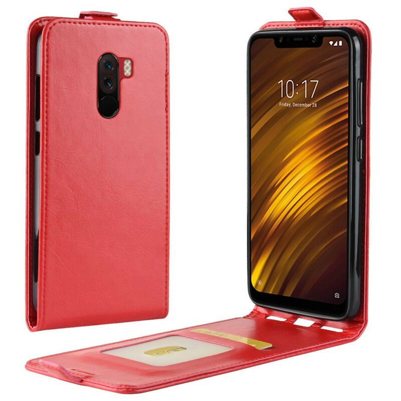 Xiaomi Pocophone F1 Foldable Leather Effect Case