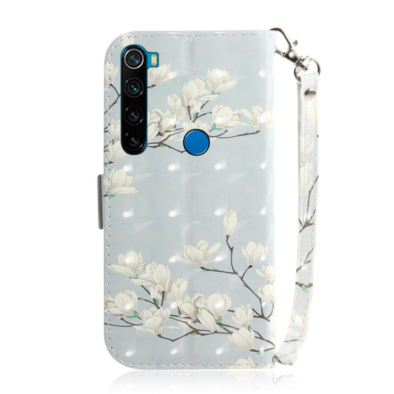 Case Xiaomi Redmi Note 8 Flower Tree with Strap
