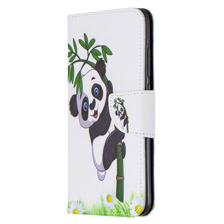 Xiaomi Redmi Note 8 Panda Case on Bamboo