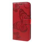 Huawei P Smart Z / Honor 9X Giant Butterflies Strap Case