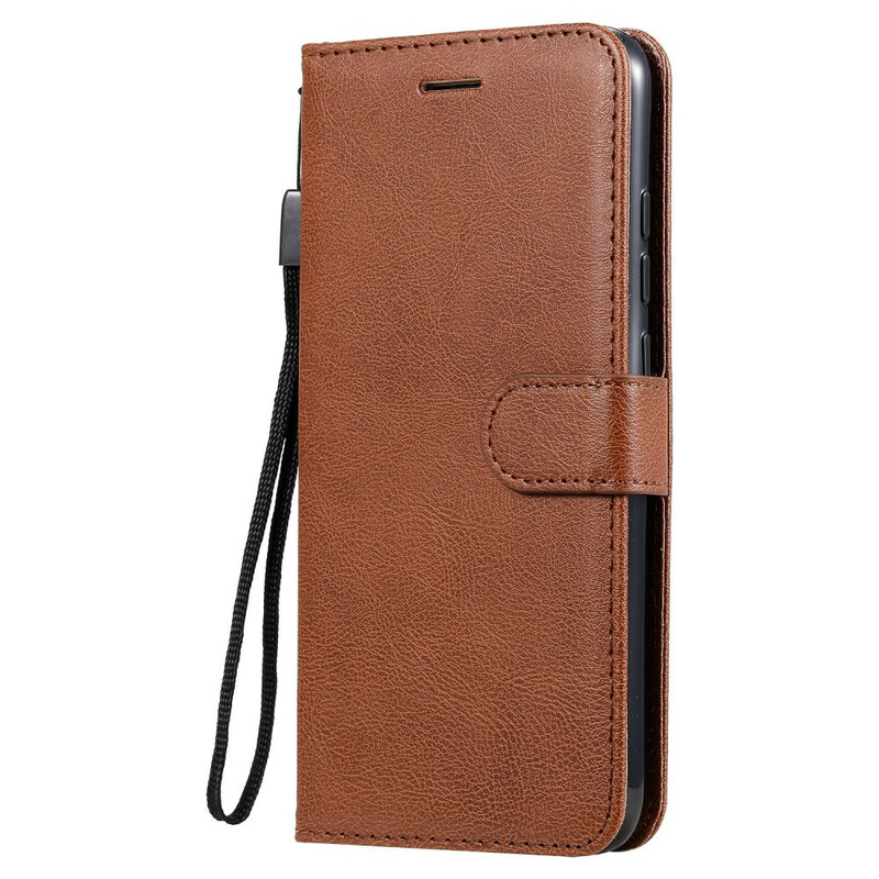 Xiaomi Redmi Note 8 Leather effect case with strap