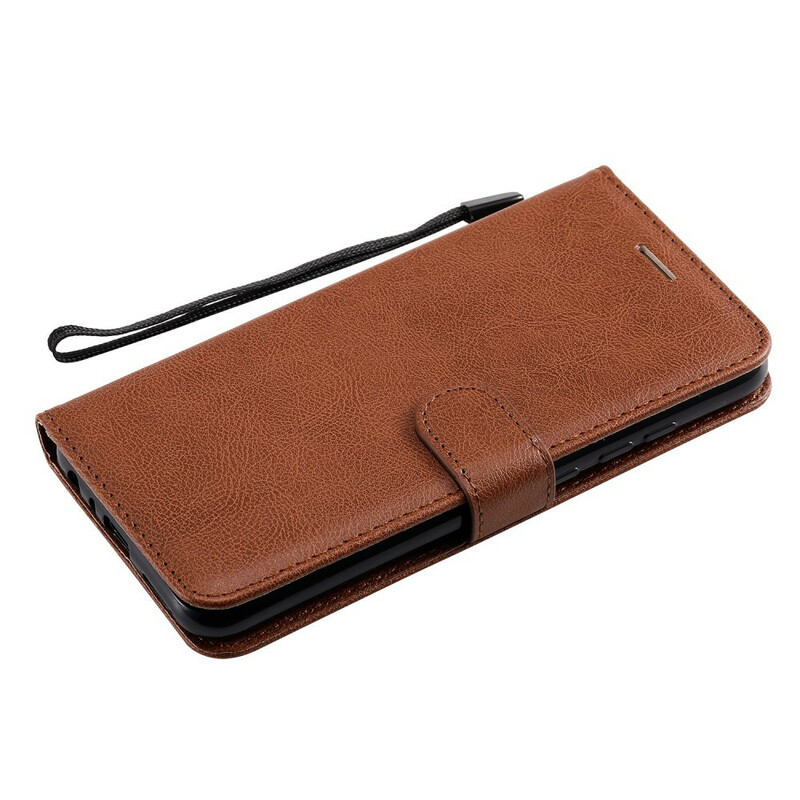 Xiaomi Redmi Note 8 Leather effect case with strap