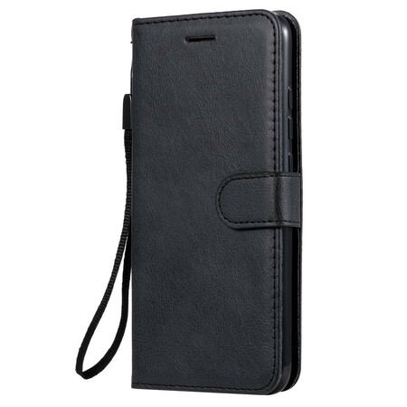 Xiaomi Redmi Note 8 Leather effect case with strap