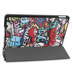 Smart Case iPad 10.2" (2019) Simili Cuir Graffitis Fun