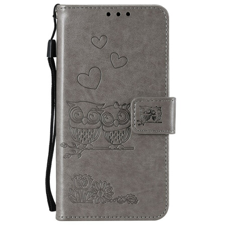 OnePlus 7T Lover's Owl Lanyard Case