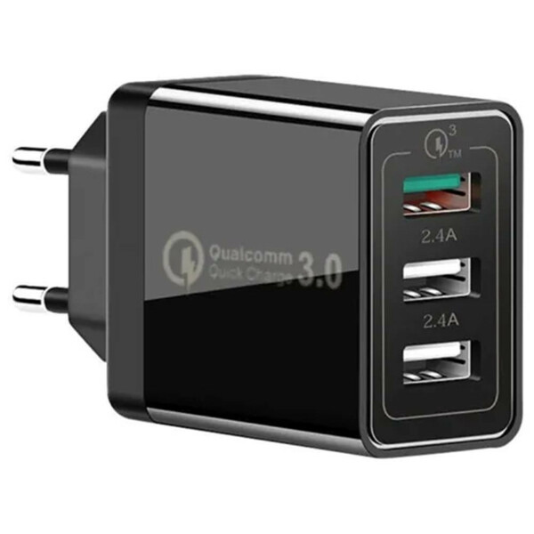 3 Port Rapid USB Charger Adapter