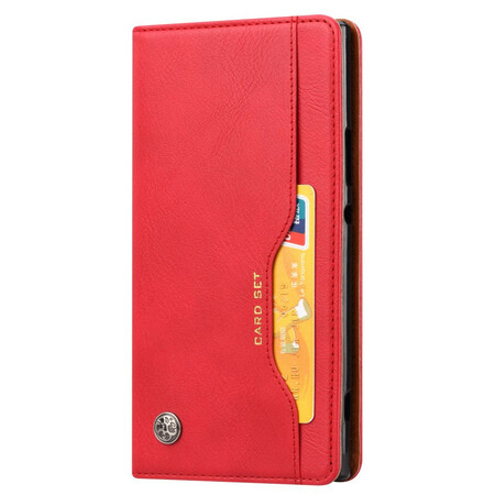 Flip Cover OnePlus 7T Simili Cuir Porte-Cartes