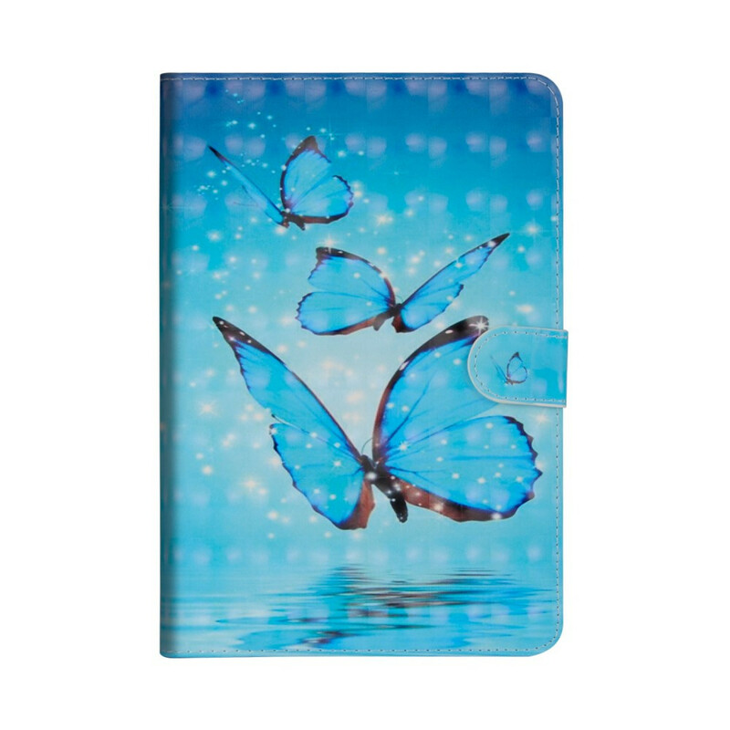 Cover iPad 10.2" (2019) Papillons