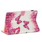 Cover iPad 10.2" (2019) Papillons Rouges