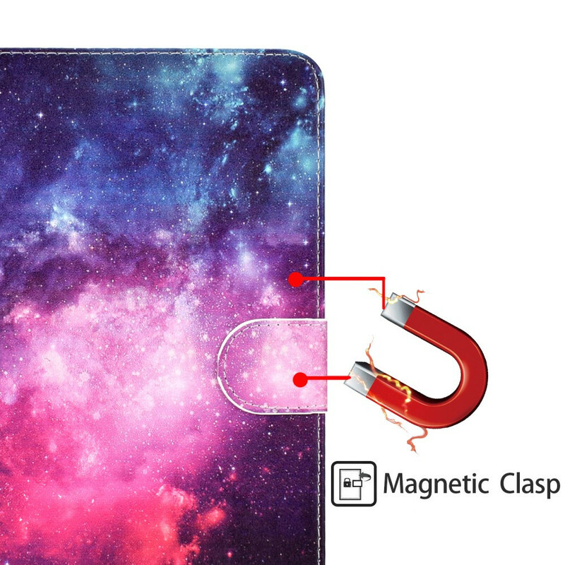 Cover iPad 10.2" (2019) / iPad Pro 10.5" Univers Galaxie