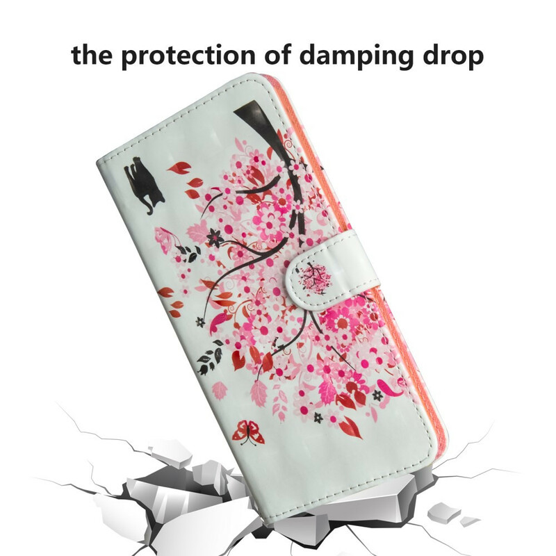Cover Xiaomi Redmi 8 Arbre Rose
