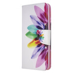 Cover Xiaomi Redmi 8 Fleur Aquarelle