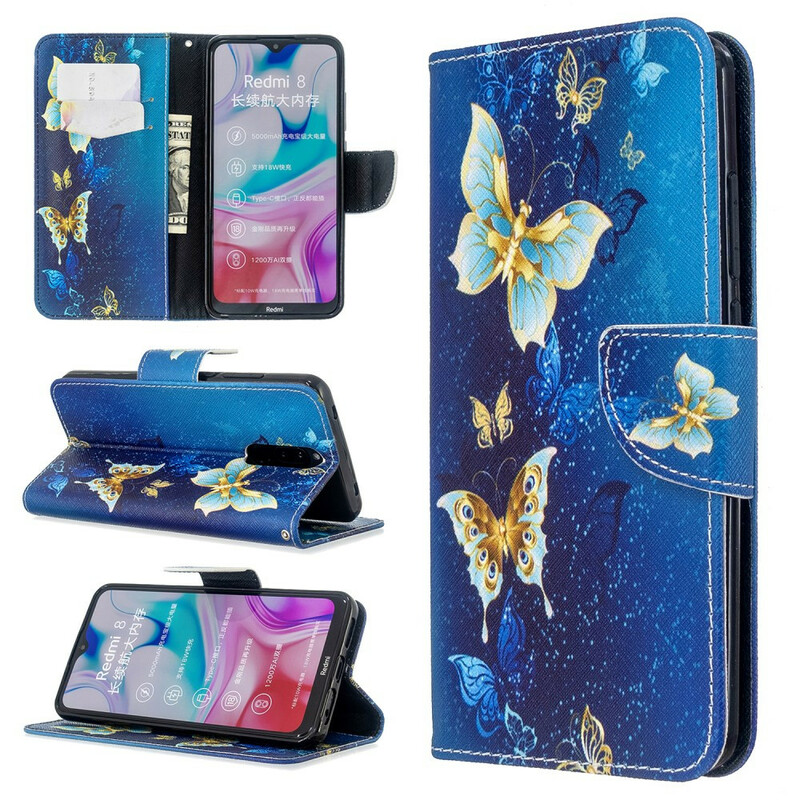 Xiaomi Redmi 8 Incredible Butterflies Case