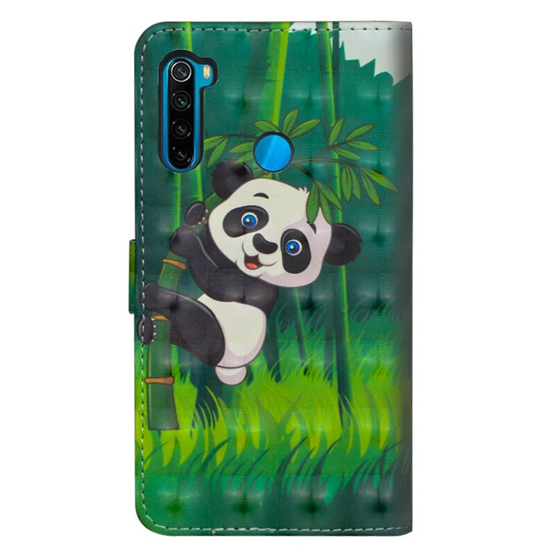 Cover Xiaomi Redmi Note 8T Panda et Bambou