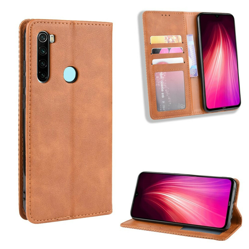 Flip Cover Xiaomi Redmi Note 8T Vintage Leather Effect
