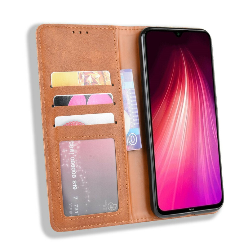 Flip Cover Xiaomi Redmi Note 8T Vintage Leather Effect