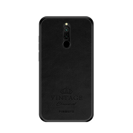 Xiaomi Redmi 8 Leather Case Vintage Effect PINWUYO