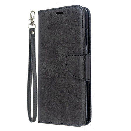 Case Xiaomi Redmi 8 Colored Leather Effect with Strap