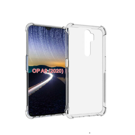 Oppo A9 2020 Transparent Case Reinforced Corners