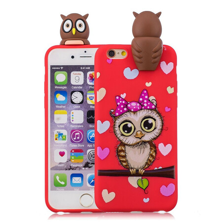 Case iPhone 6/6S Owl 3D