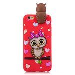 Case iPhone 6/6S Owl 3D