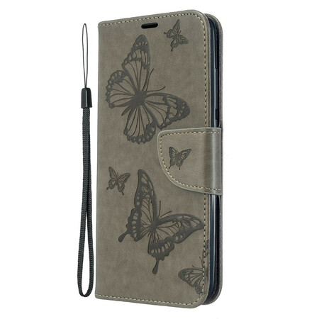 Xiaomi Redmi 8A Butterfly Printed Lanyard Case
