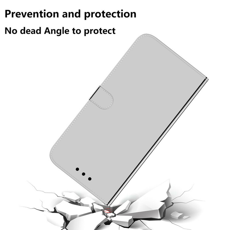 Case Xiaomi Redmi 8A Leatherette Cover Mirror
