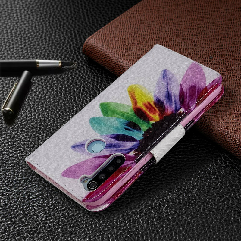 Xiaomi Redmi Note 8T Watercolor Flower Case