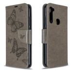 Xiaomi Redmi Note 8T Butterfly Printed Lanyard Case