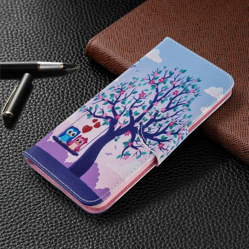 Xiaomi Redmi Note 8T Case Owls On The Swing