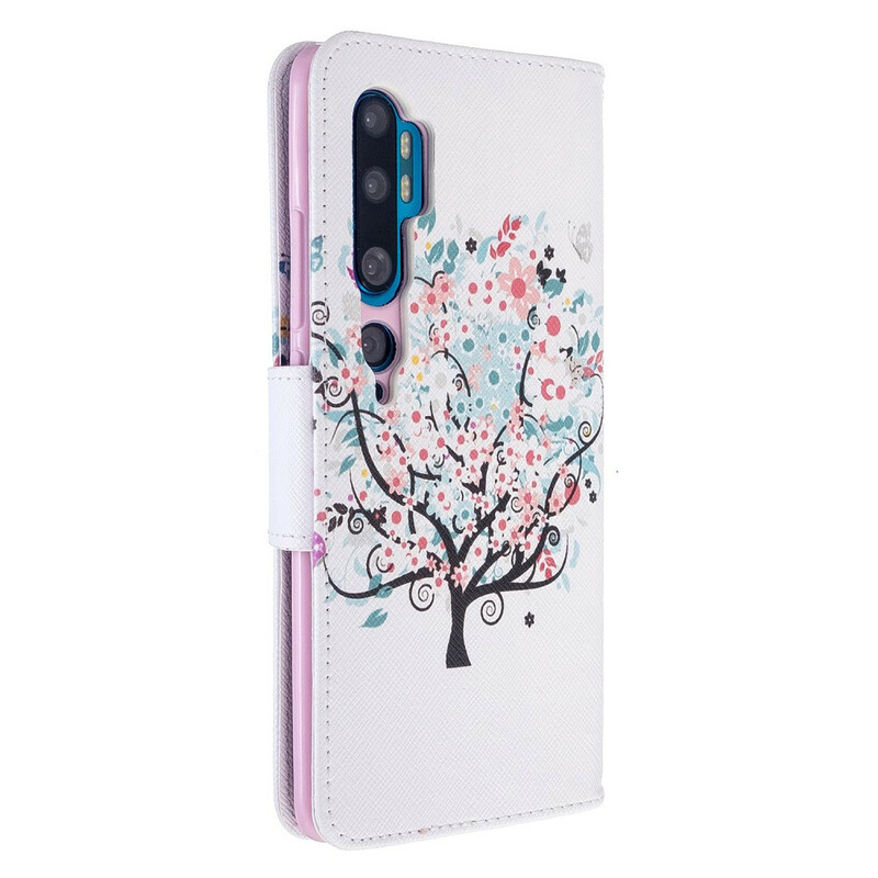 Cover Xiaomi Mi Note 10 Flowered Tree