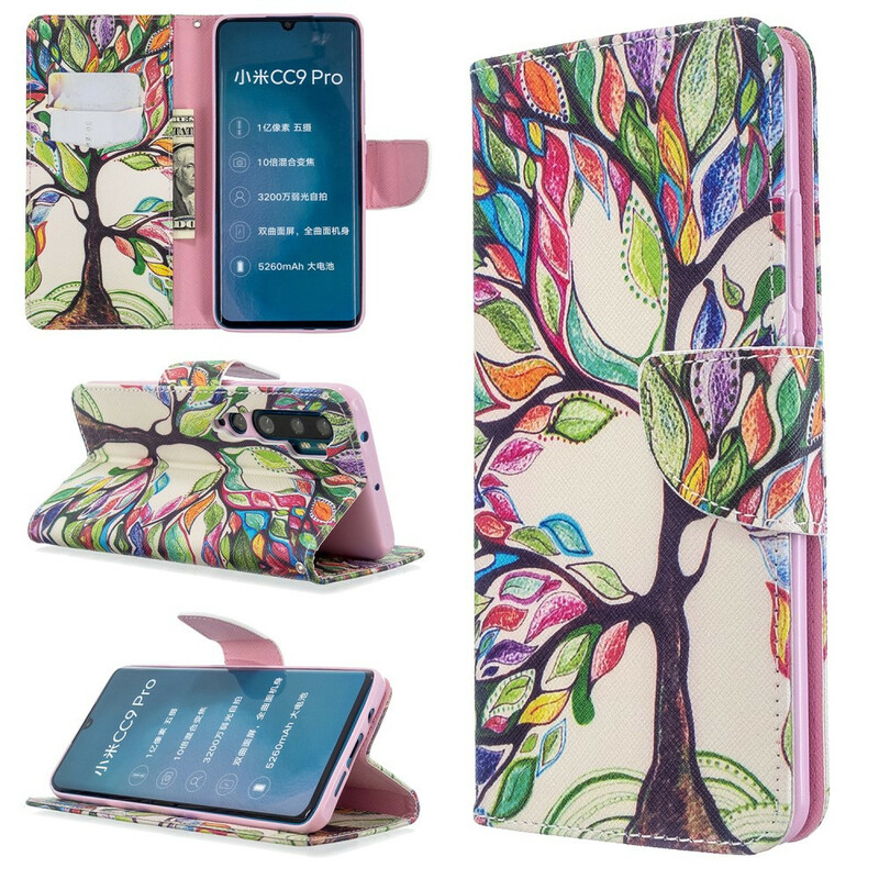 Xiaomi Mi Note 10 Colorful Tree Case