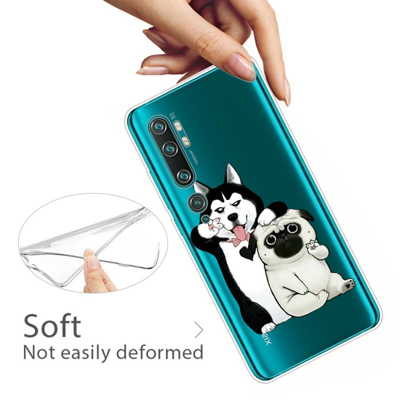 Xiaomi Mi Note 10 Case Funny Dogs