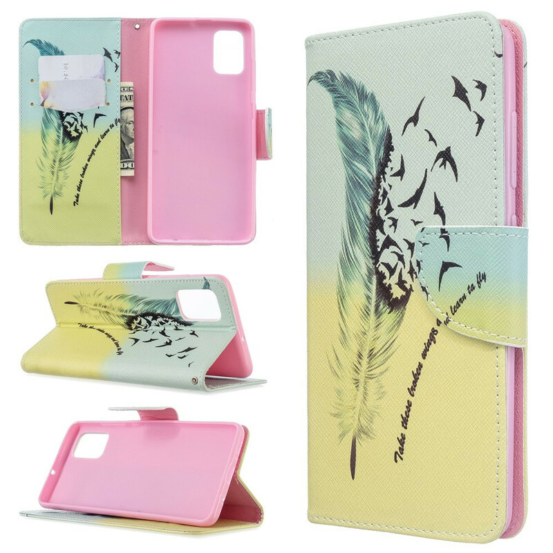 Cover Samsung Galaxy A51 Learn To Fly
