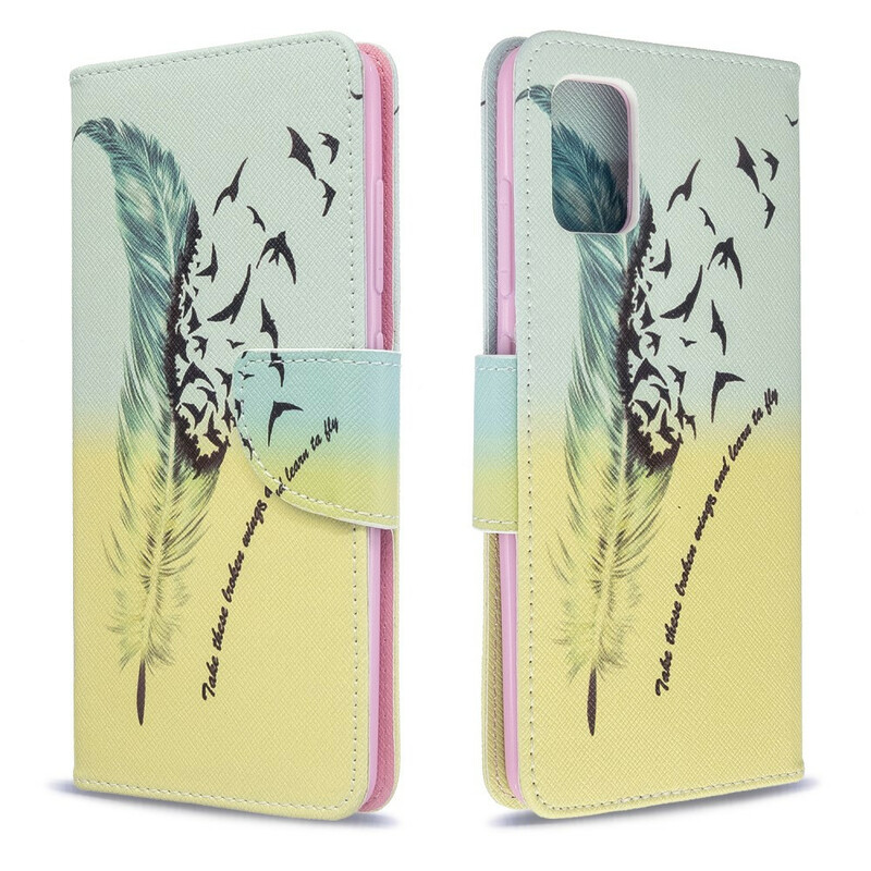 Cover Samsung Galaxy A51 Learn To Fly